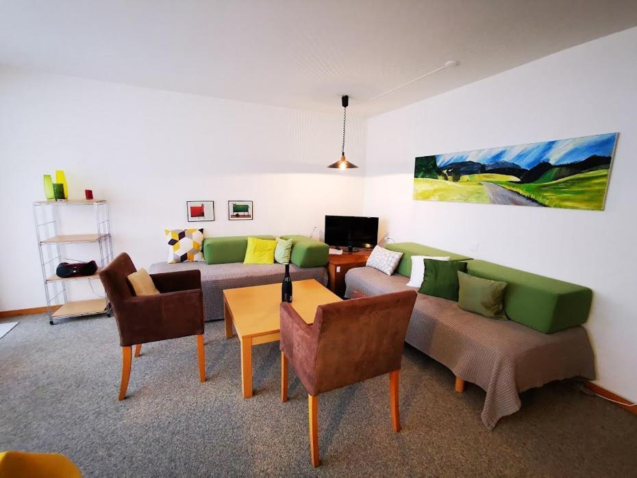 Apartments Haus Quelle Leukerbad Exteriér fotografie